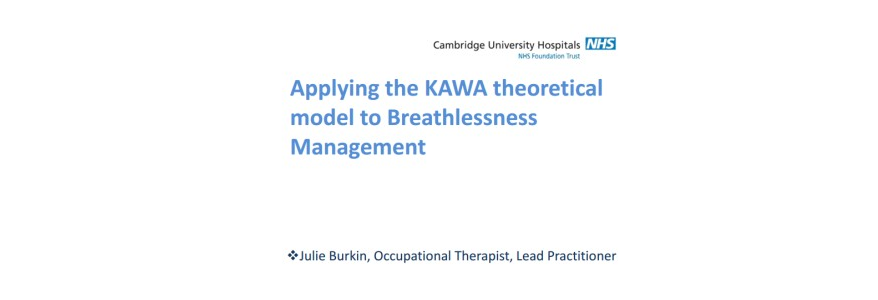 Applying the KAWA theoretical model to Breathlessness Management / COPD